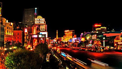 The Nashville Strip At Night